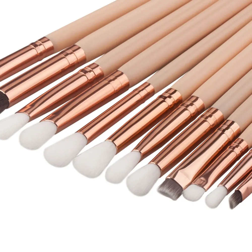 12Pcs Professional Eye Makeup Brush Set