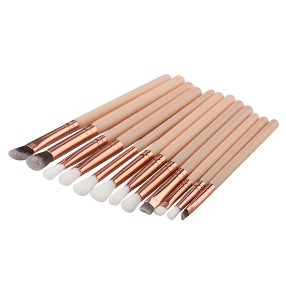 12Pcs Professional Eye Makeup Brush Set