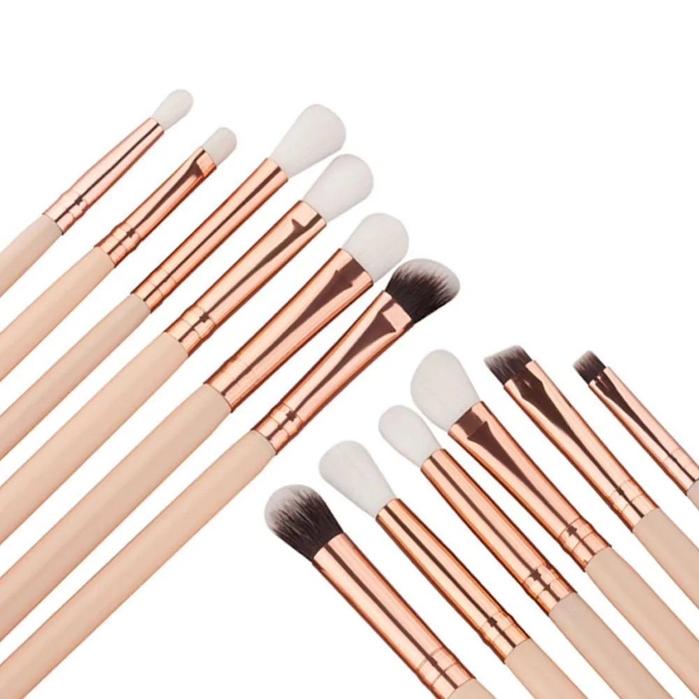 12Pcs Professional Eye Makeup Brush Set