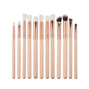 12Pcs Professional Eye Makeup Brush Set