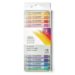 15-Pack Oil Pastels