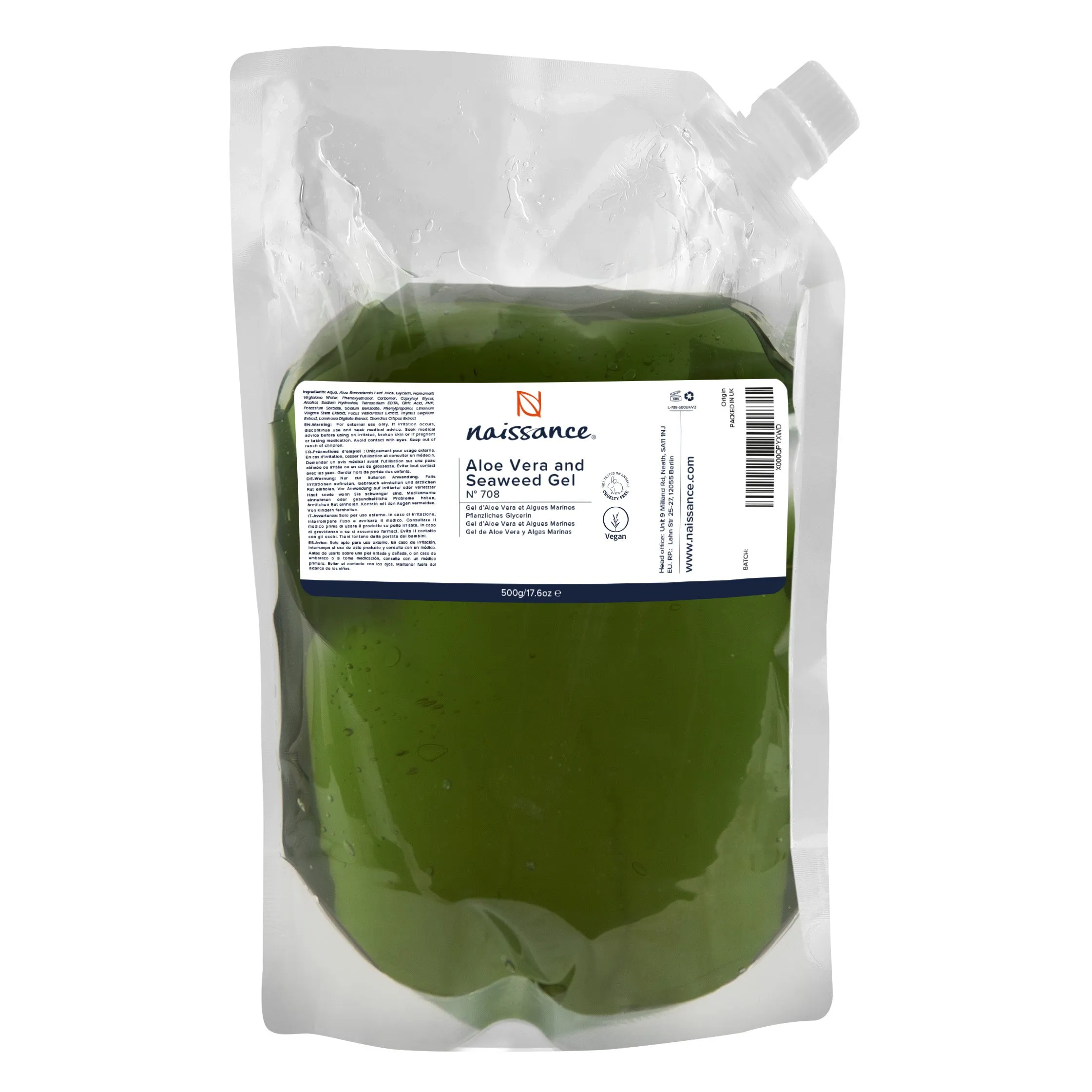 Aloe Vera and Seaweed Gel (N° 708)