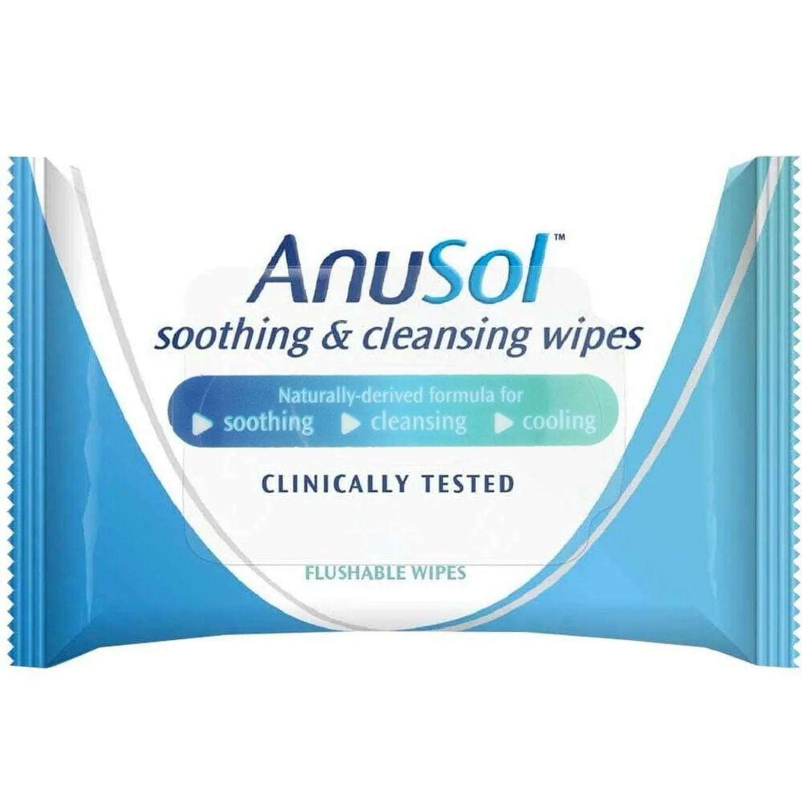 Anusol Soothing & Cleansing Flushable Wipes x 30  x 2