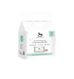 Applecrumby Fresh Hydrating Wipes 80Sx2 Twin Pack