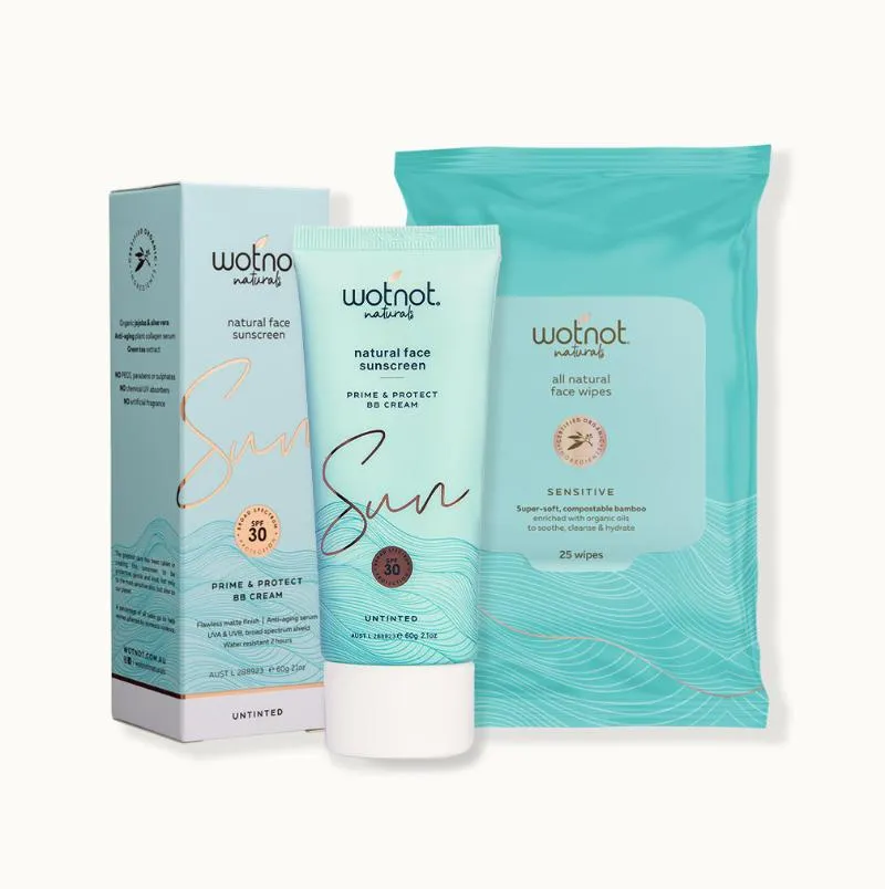 BB  cream & Face Wipes Bundle