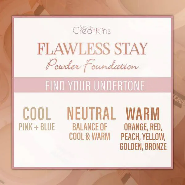 Beauty Creations Flawless Stay Powder Foundation