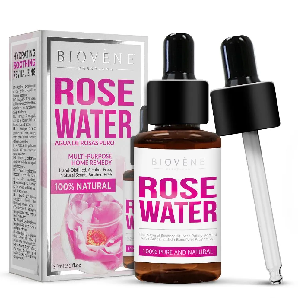 Biovene Rose Water Pure Natural Balance Revitalizing Toner 30 ML