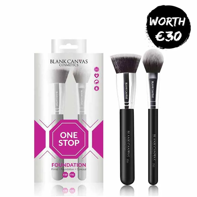 Blank Canvas One Stop Foundation Brush Set