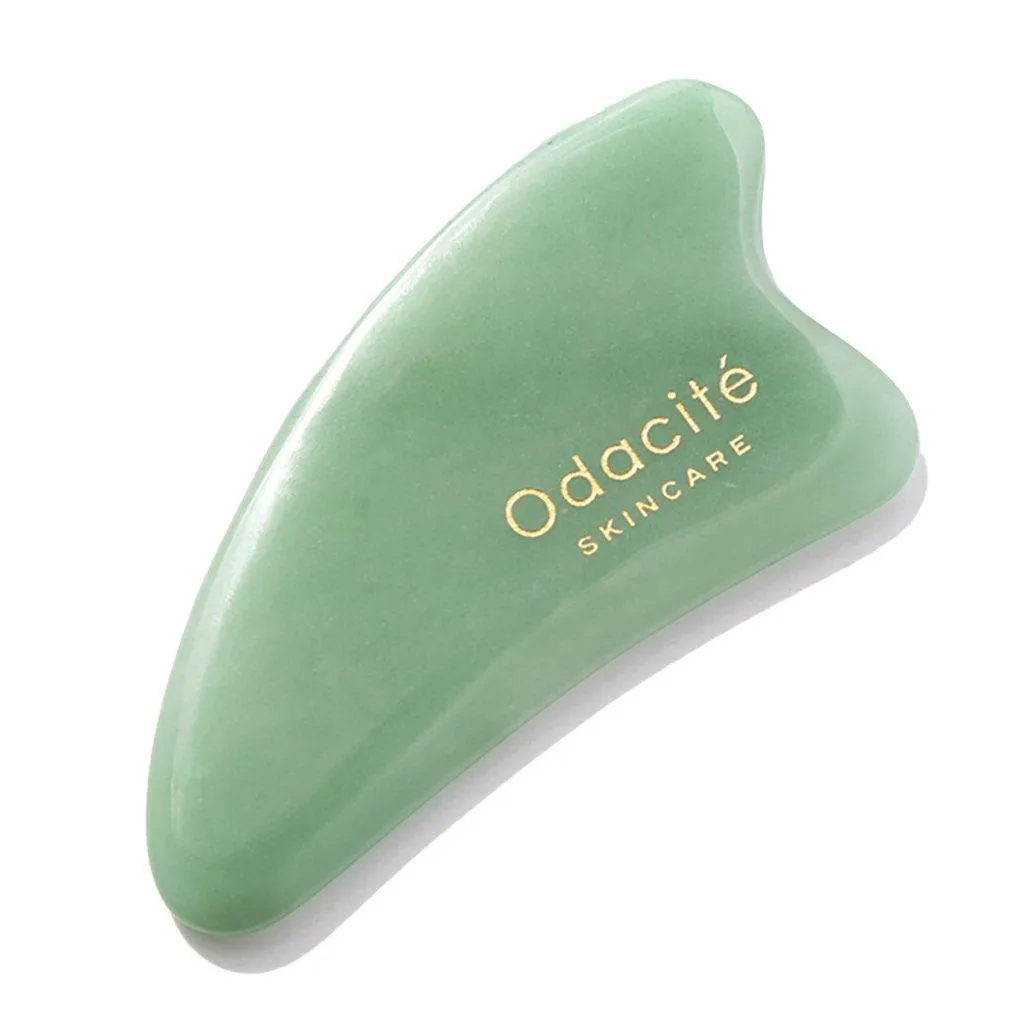 Crystal Contour Gua Sha Green Aventurine