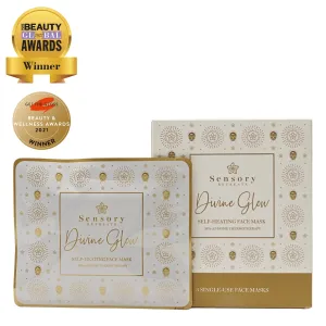 Divine GLOW Self Heating FACE Mask, 3 ct