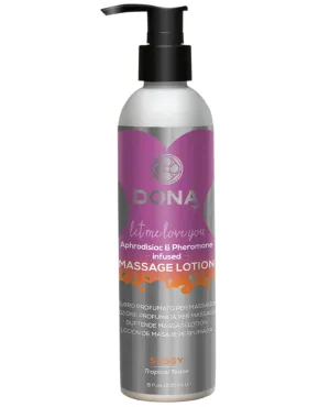 Dona Massage Lotion Sassy - 8 oz Tropical Tease