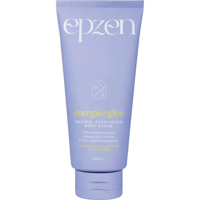 Epzen Energise Glow Natural Exfoliating Body Scrub 200mL