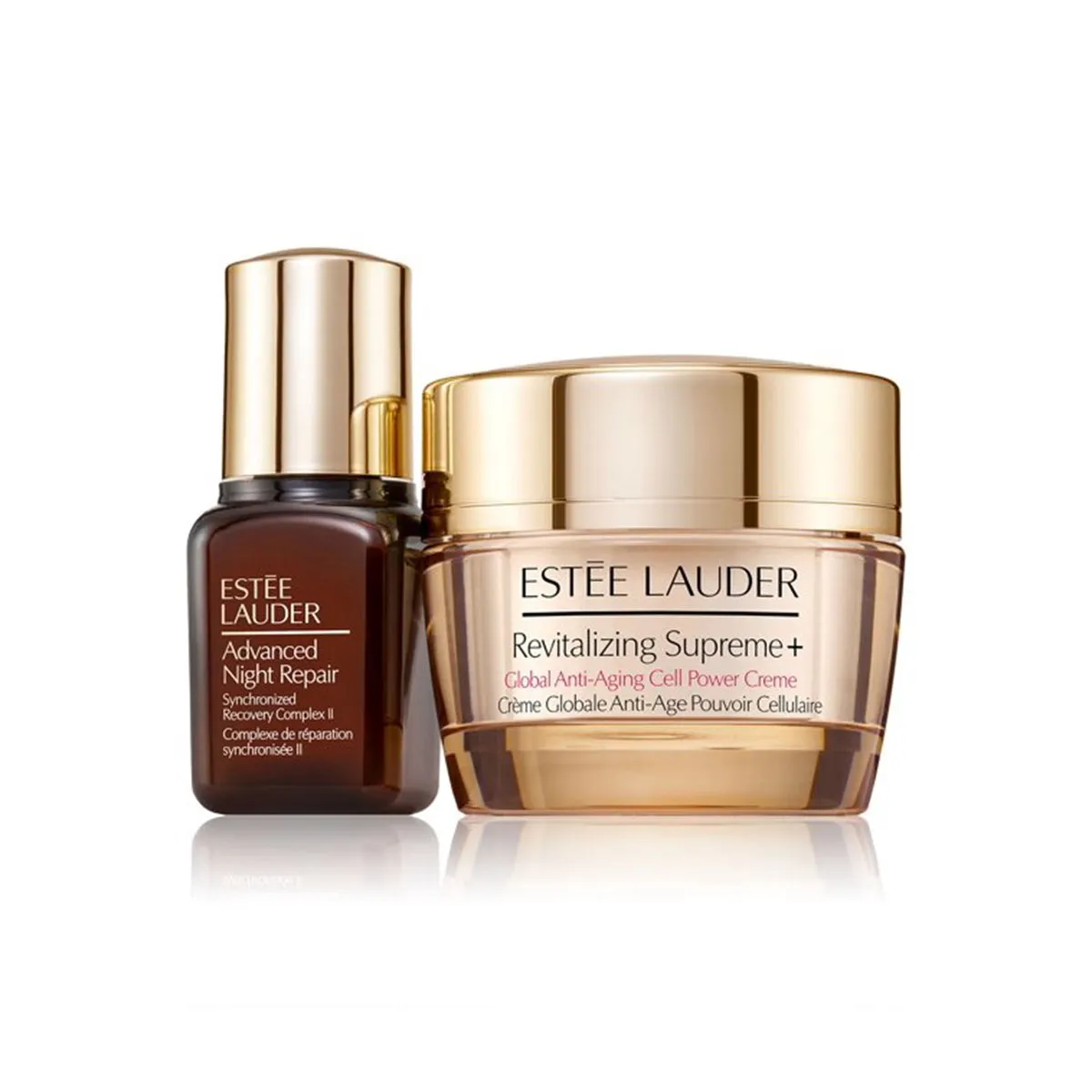 ESTEE LAUDER Radiance Recharge Gift Set (Repair Serum Moisturizer)