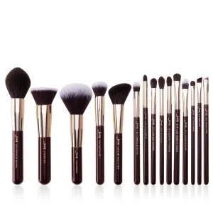 Everyday Essential Makeup Brush Set Zinfandel 15pcs T283