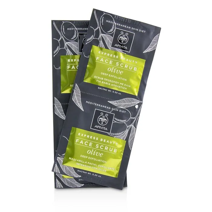 Express Beauty Face Scrub With Olive (deep Exfoliation) - 6x(2x8ml)