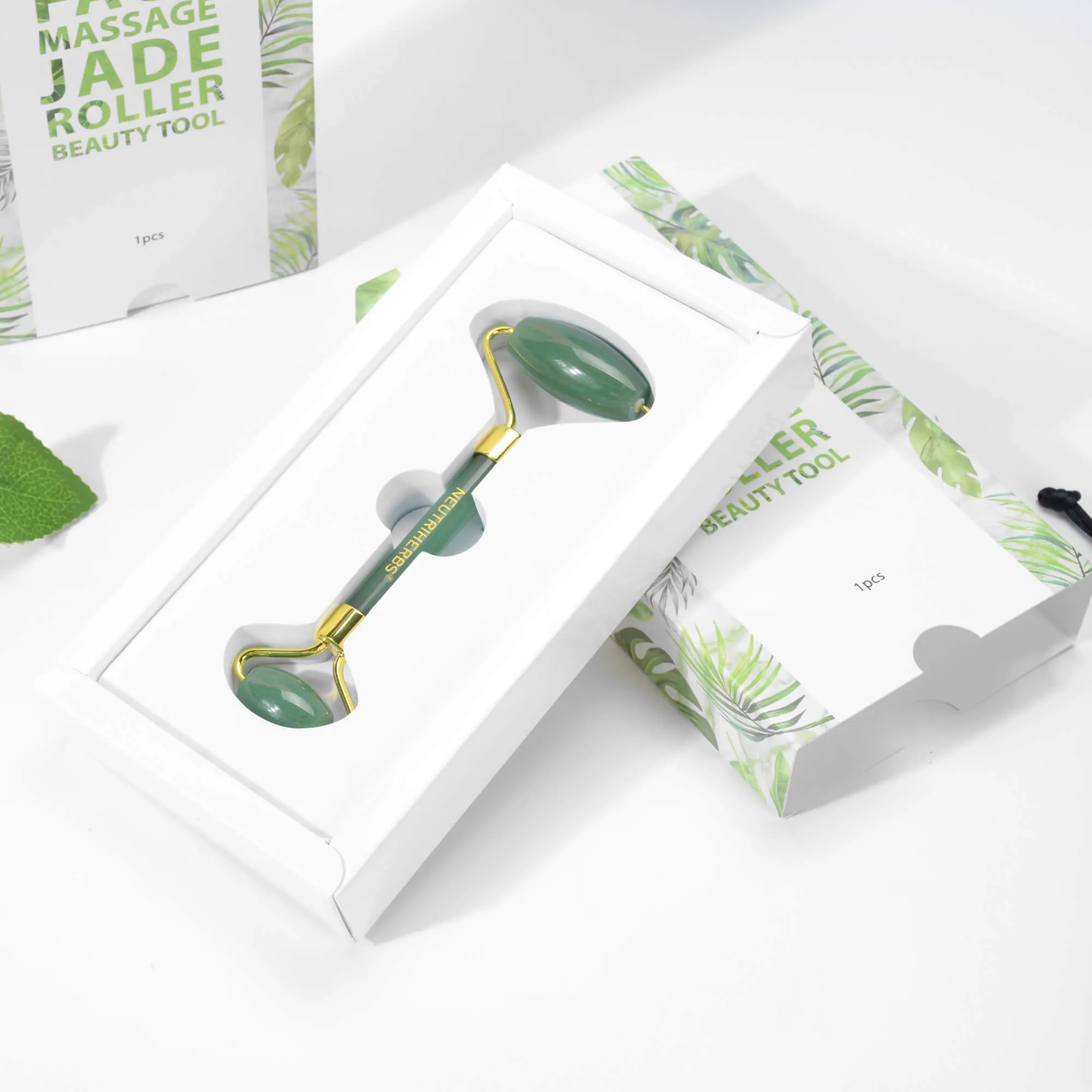 Facial Massage Jade Roller For Relaxing And De-stressing