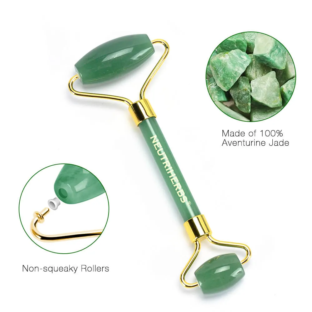 Facial Massage Jade Roller For Relaxing And De-stressing