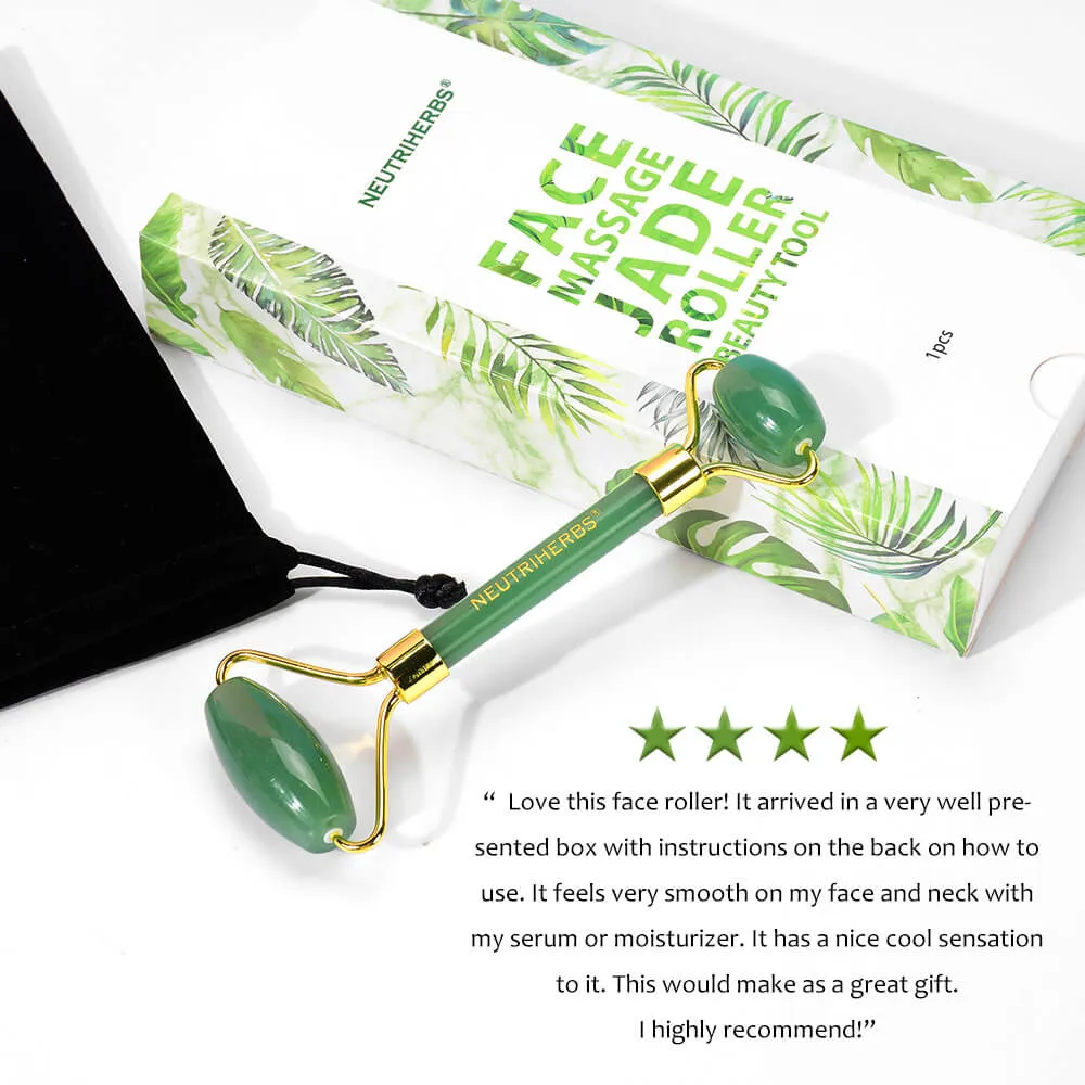 Facial Massage Jade Roller For Relaxing And De-stressing