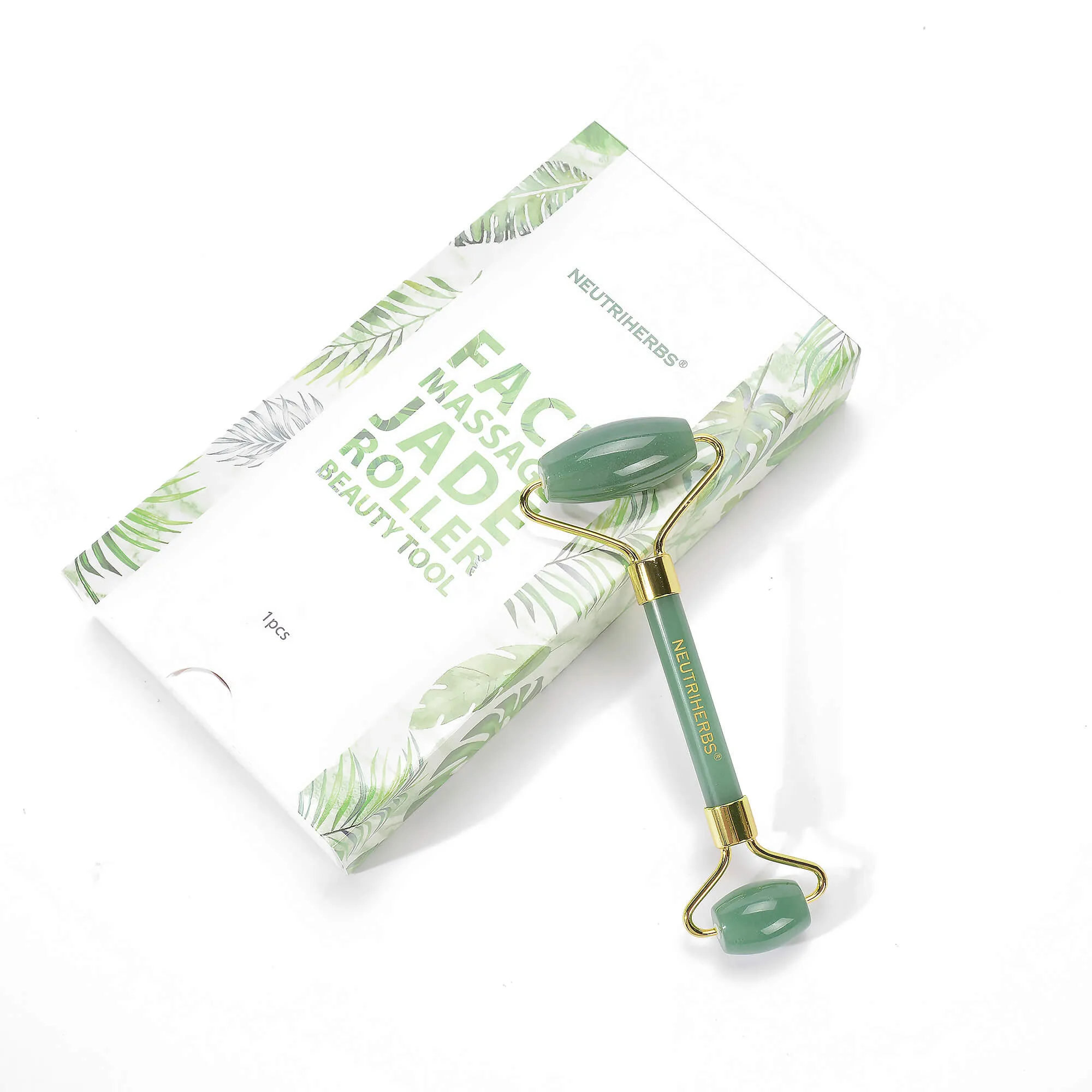 Facial Massage Jade Roller For Relaxing And De-stressing