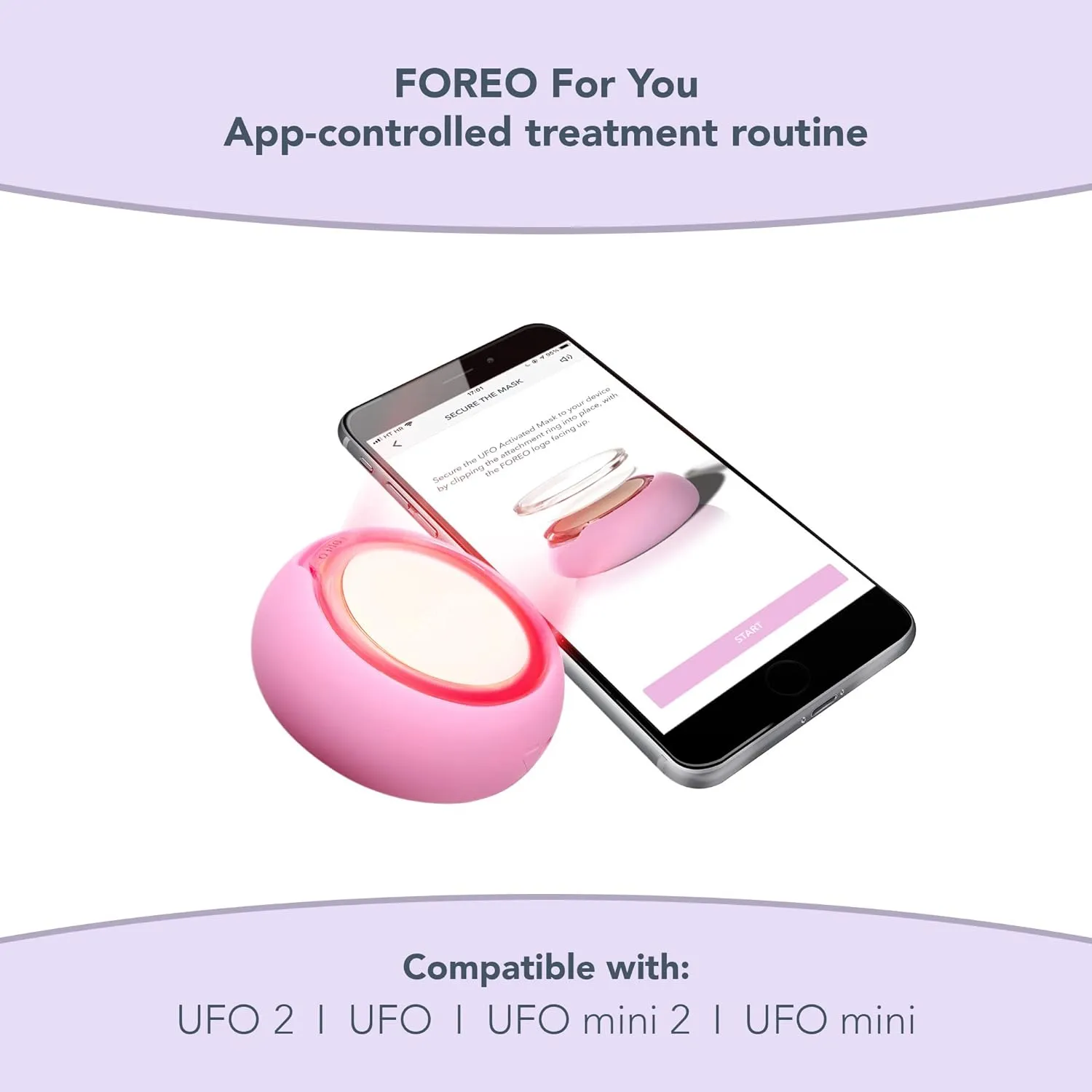 FOREO Call it a Night UFO Activated Facial Mask for Dryness & Fine Lines, 7 pack, Revitalizing & Nourishing, Ginseng & Olive Oil, Clean Formula, Cruelty-free, Compatible with all UFO devices