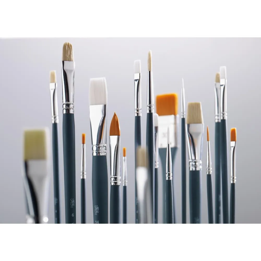 Foundation Acrylic Brush - Short Handle - 3 Pack (2)