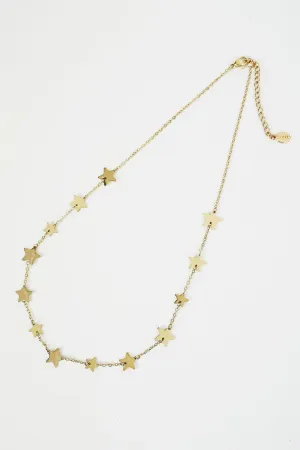 Gold Star Necklace