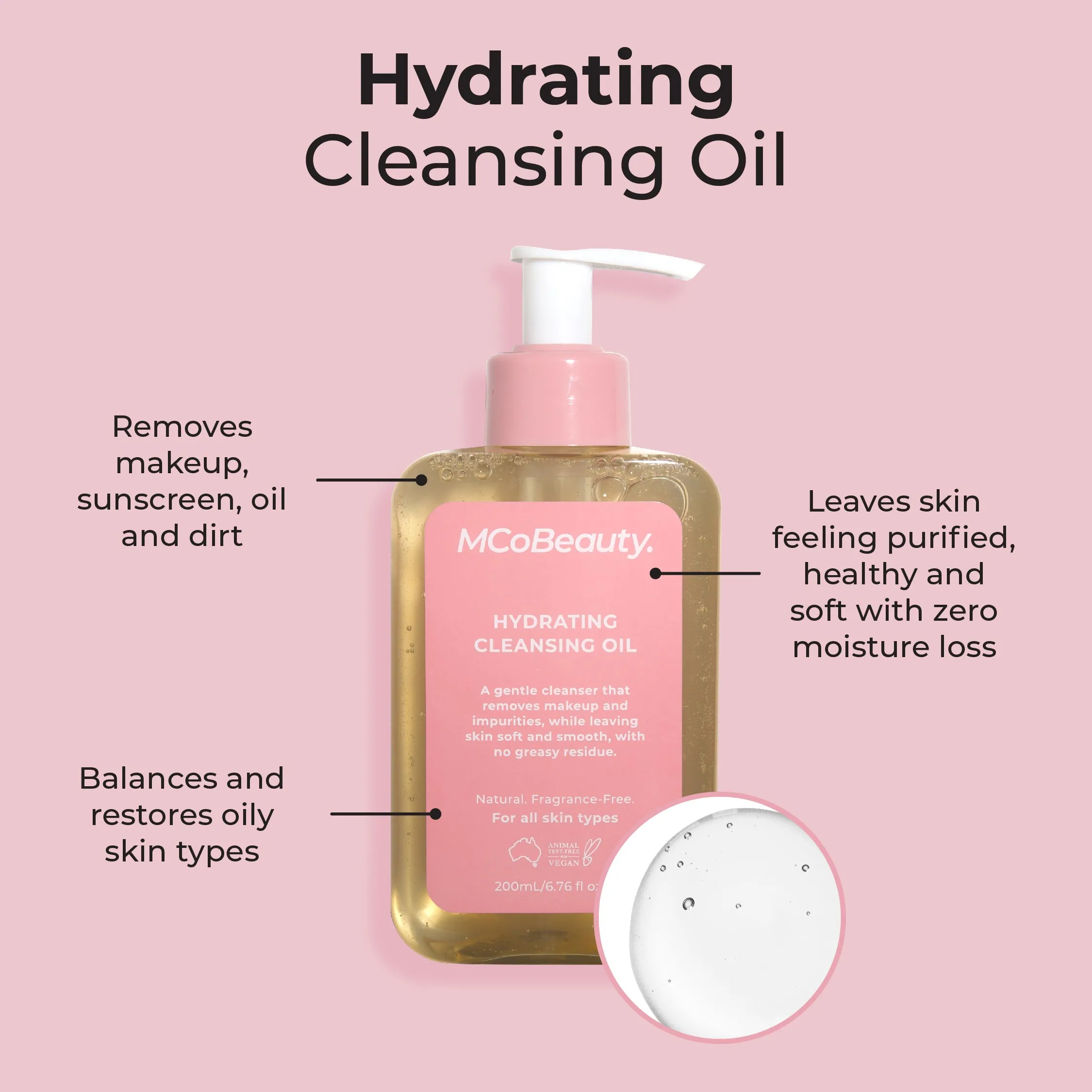 Hydrating Cleansing Oil