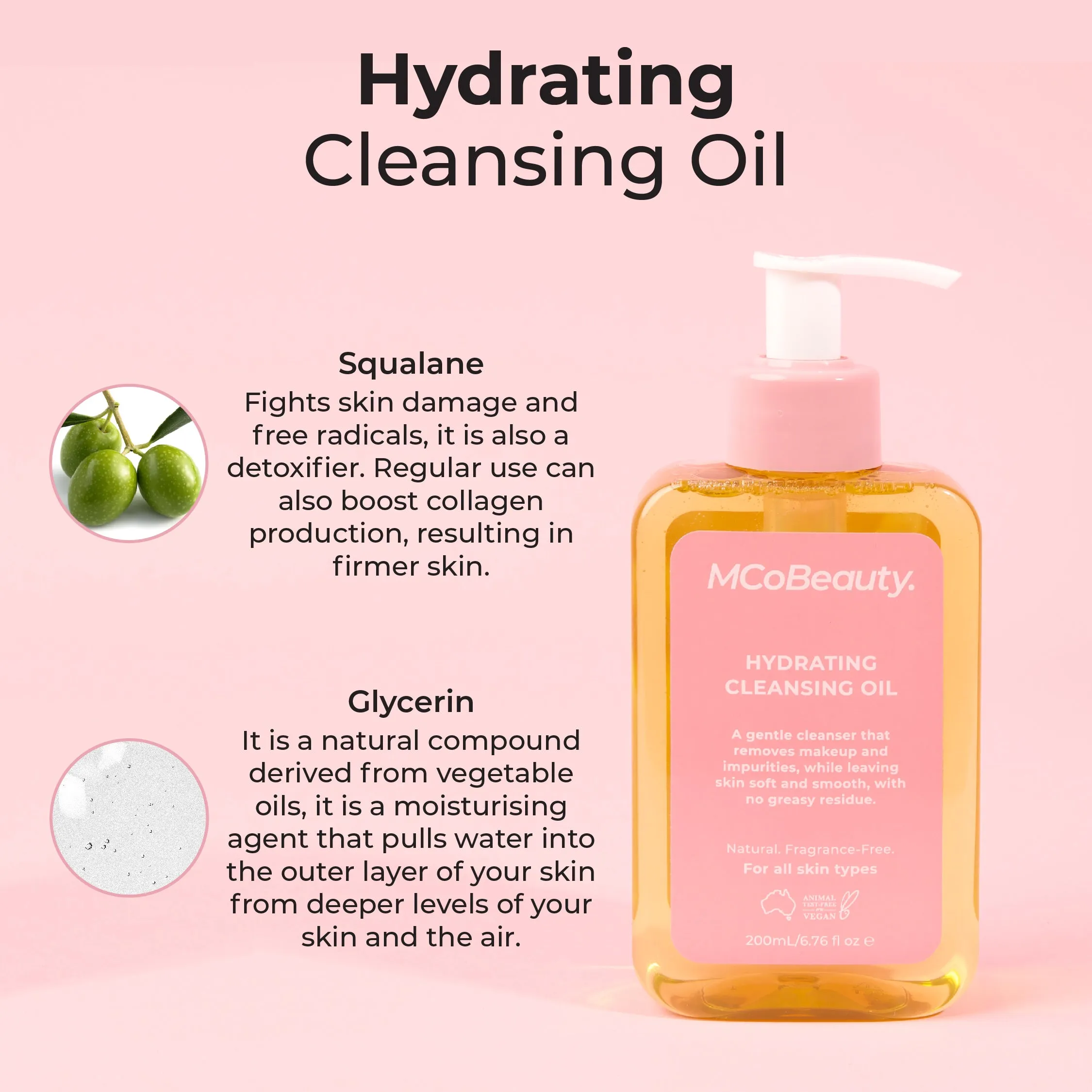 Hydrating Cleansing Oil