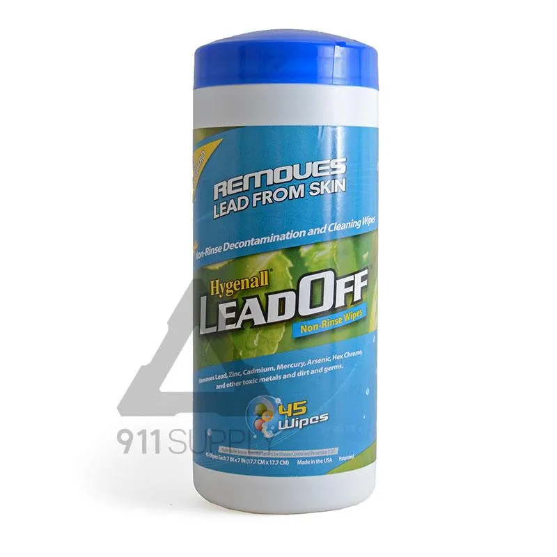 Hygenall Lead off Non-Rinse Wipes (45-wipes Canister)