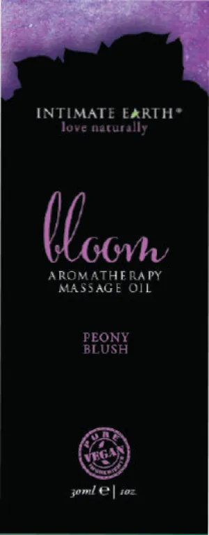 Intimate Earth Bloom Massage Oil Foil Sachet 1 Oz.