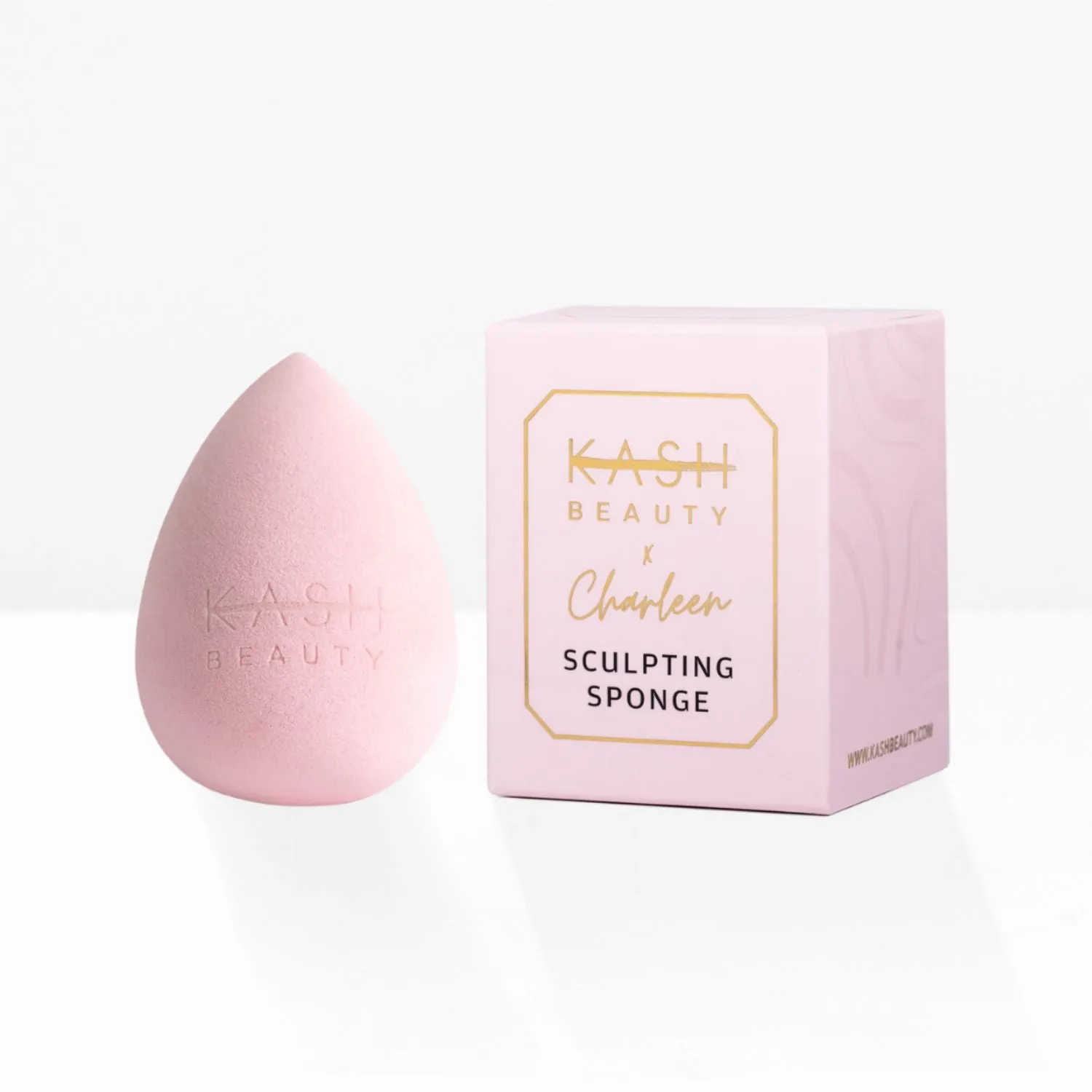 KASH Beauty x Charleen Sculpting Sponge Pink