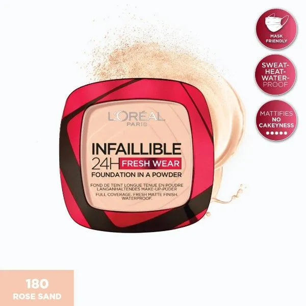 L'oreal Paris - Infaillible 24H Fresh Wear Foundation in a Powder