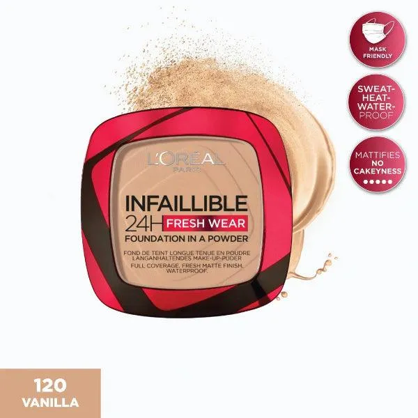 L'oreal Paris - Infaillible 24H Fresh Wear Foundation in a Powder