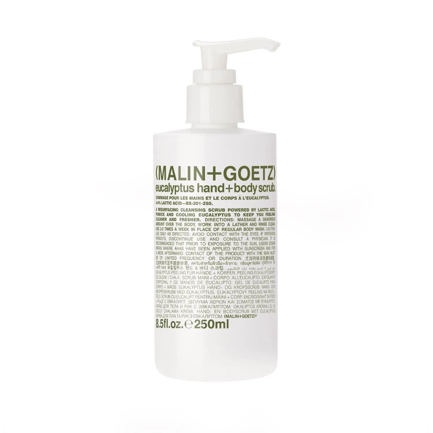 (Malin Goetz) Eucalyptus Hand   Body Scrub (250ml)