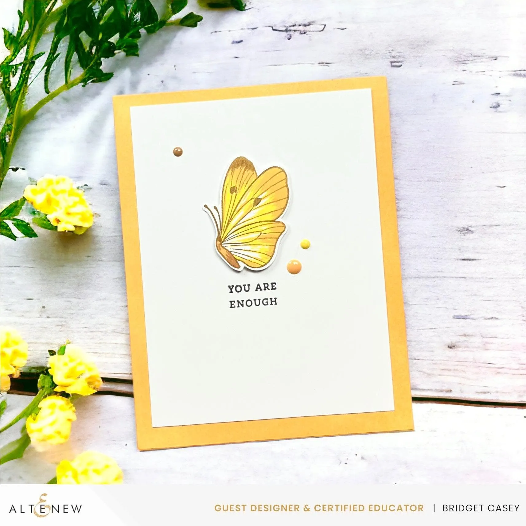 Mini Delight: Delicate Butterfly Stamp & Die Set