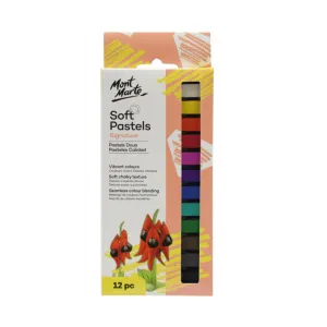 Mont Marte Soft Pastels 12 Colours