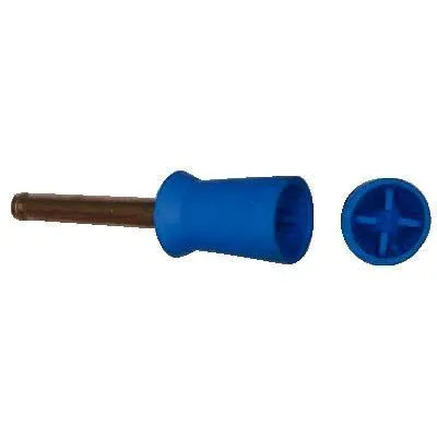 Nonlatex Prophy Cups – Latch Mandrel, Ribbed and Webbed, 144/Pkg