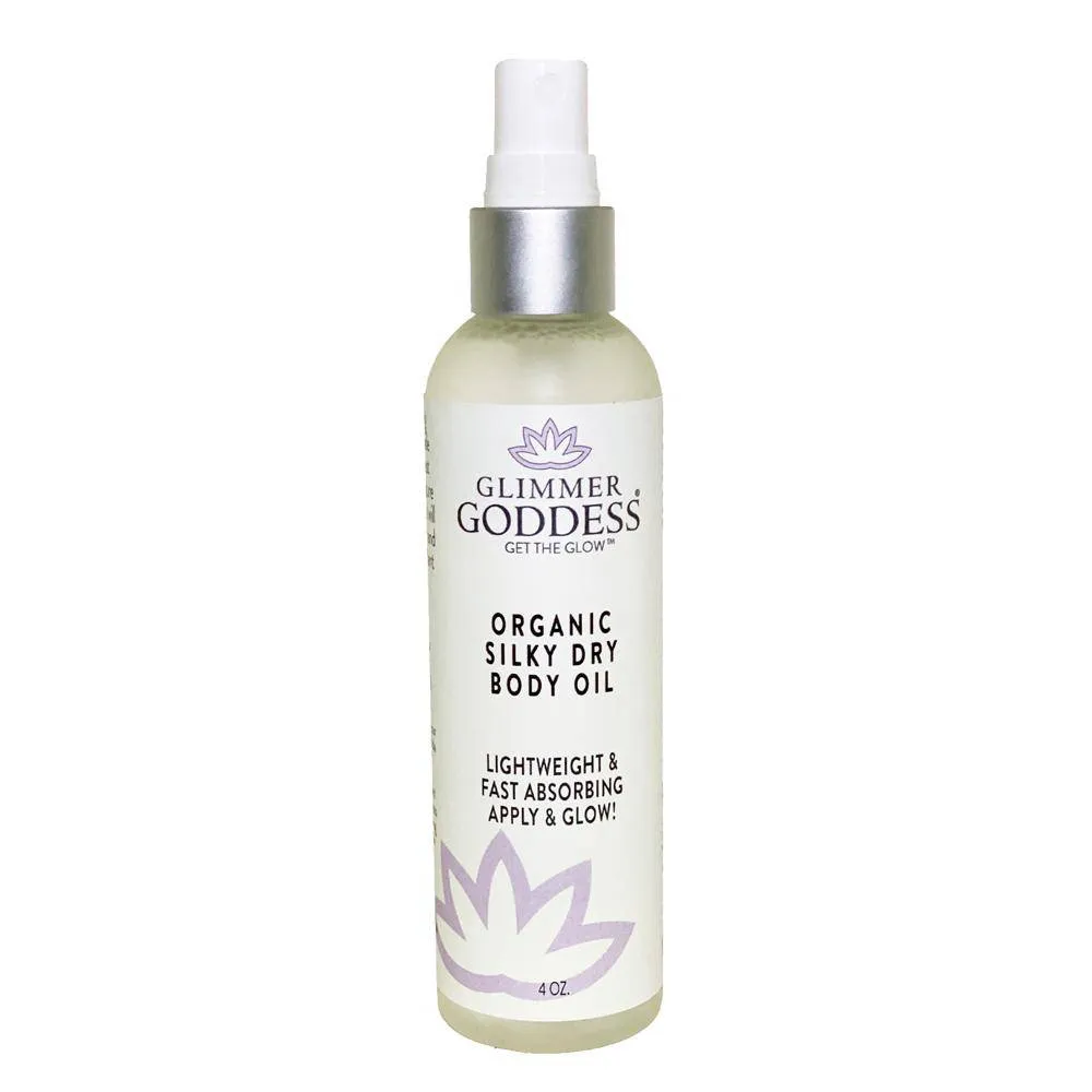 Organic Silky Dry Body Oil - 4 oz.