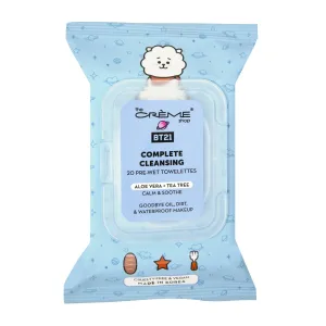 RJ Complete Cleansing Towelettes - Aloe Vera & Tea Tree (20 Pre-Wet Towelettes)