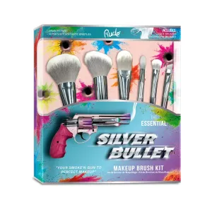 Rude - Silver Bullet Makeup Brush Kit