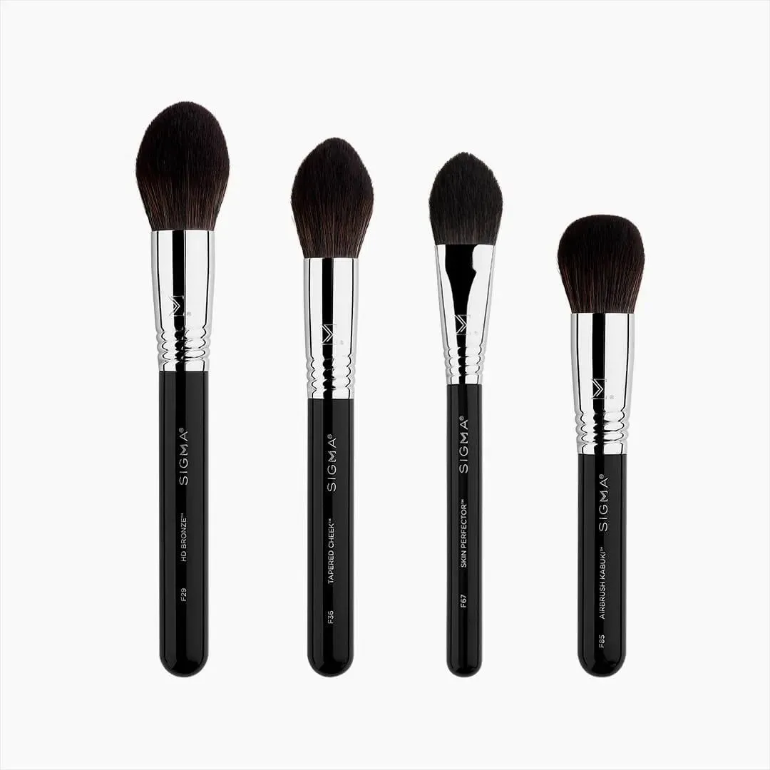 Sigma Beauty Studio Brush Set 4 Premium Face Brushes