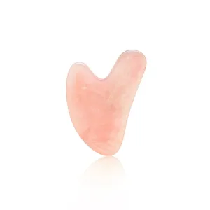 Solaris Rose Quartz Gua Sha Facial Massage Tool