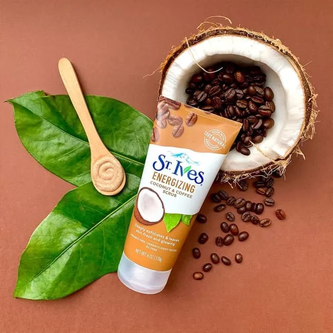 St. Ives Energizing Coffee & Coconut Face Scrub - 170g