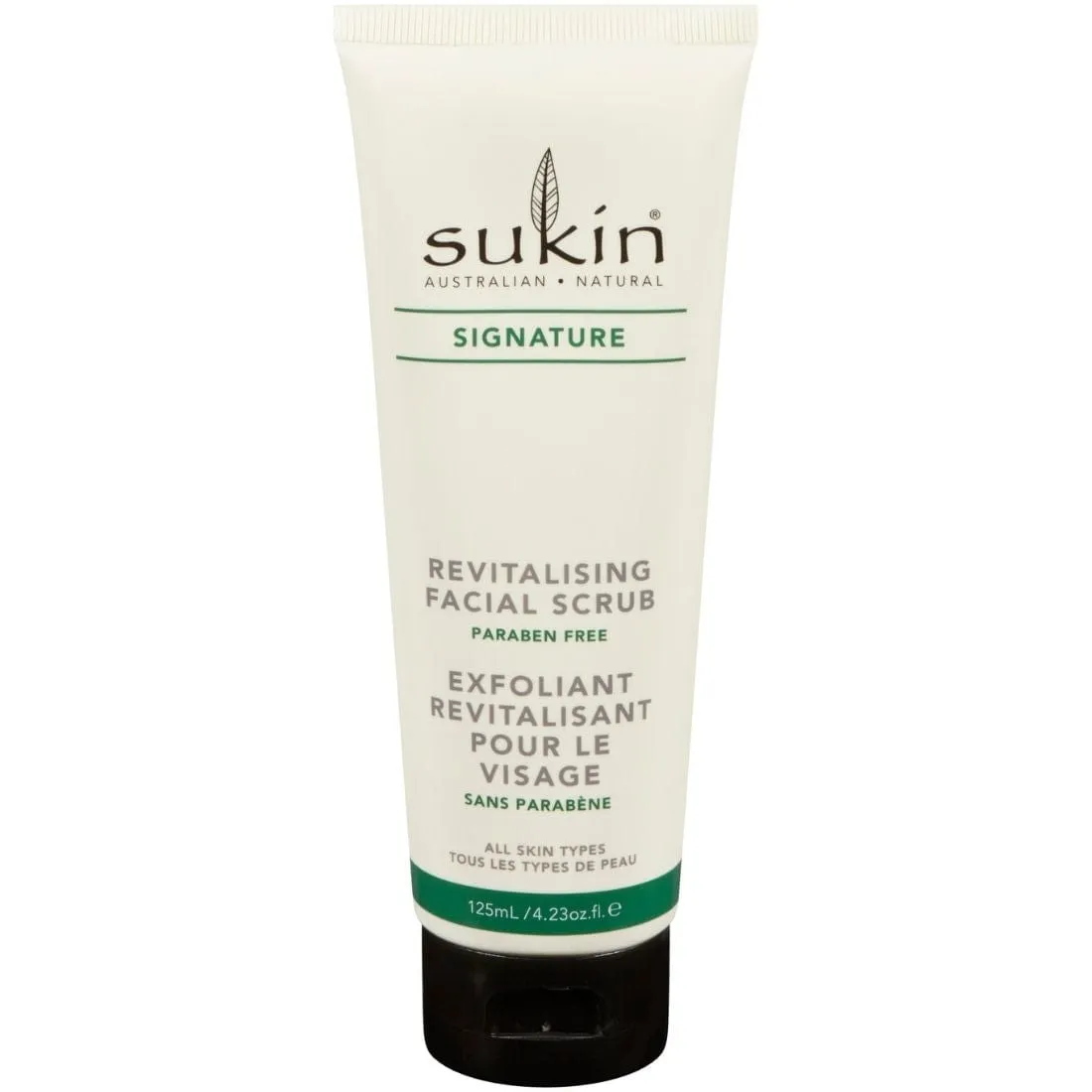 Sukin Revitalising Facial Scrub | Signature, 125 ml, Clearance 40% Off, Final Sale