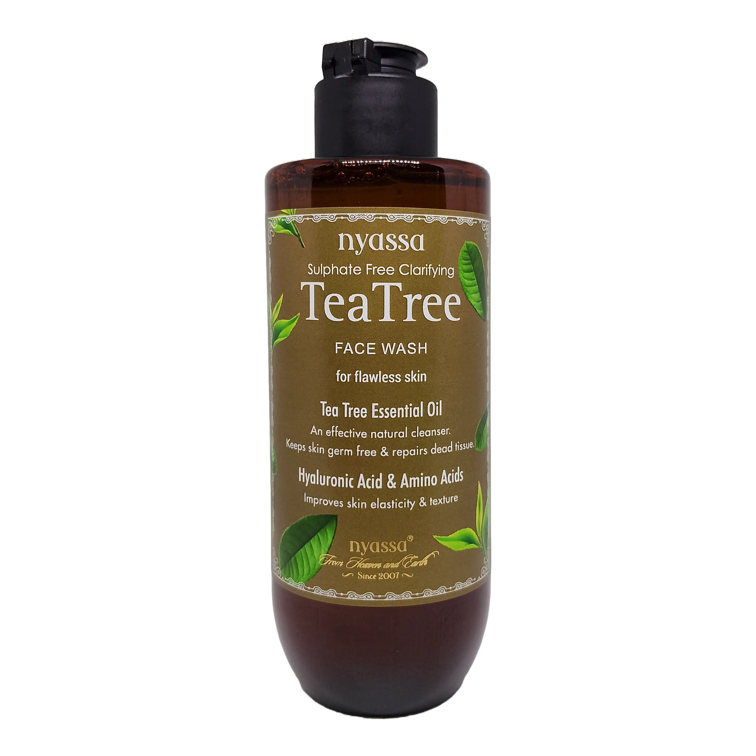 Sulphate Free Clarifying Tea Tree Face Wash for flawless 210ml