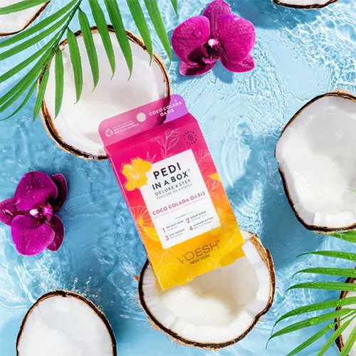 Voesh 4 Step Pedi-in-a-Box Coco Colada Oasis - Limited Edition!