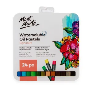 Watersoluble Oil Pastels in Tin Box Signature 24pc