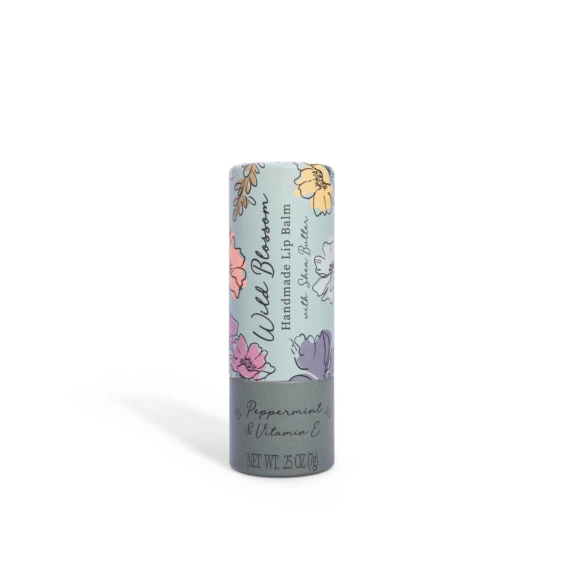 Wild Blossom Lip Balm - Peppermint & Vitamin E